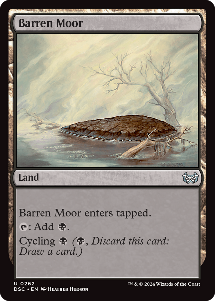 Charneca Estéril / Barren Moor - Magic: The Gathering - MoxLand