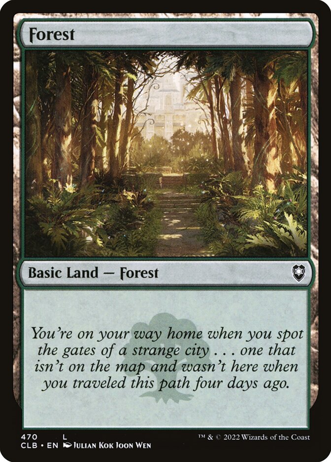 Floresta / Forest - Magic: The Gathering - MoxLand