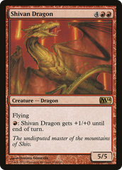 Dragão de Shiva / Shivan Dragon - Magic: The Gathering - MoxLand