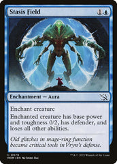 Campo de Estase / Stasis Field - Magic: The Gathering - MoxLand