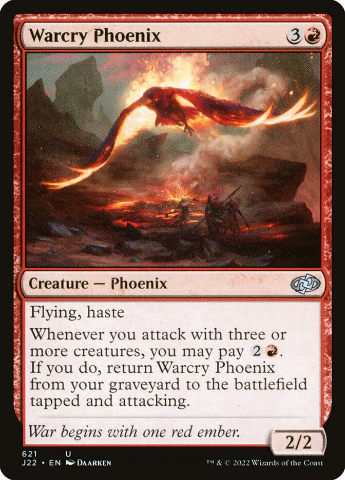 Fênix do Grito de Guerra / Warcry Phoenix - Magic: The Gathering - MoxLand