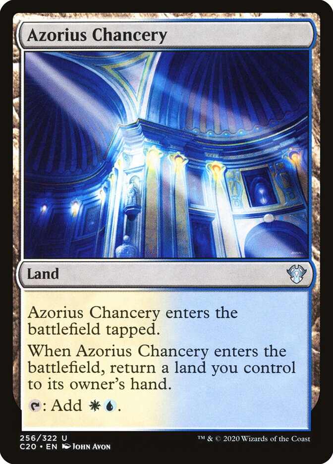 Chancelaria Azorius / Azorius Chancery - Magic: The Gathering - MoxLand