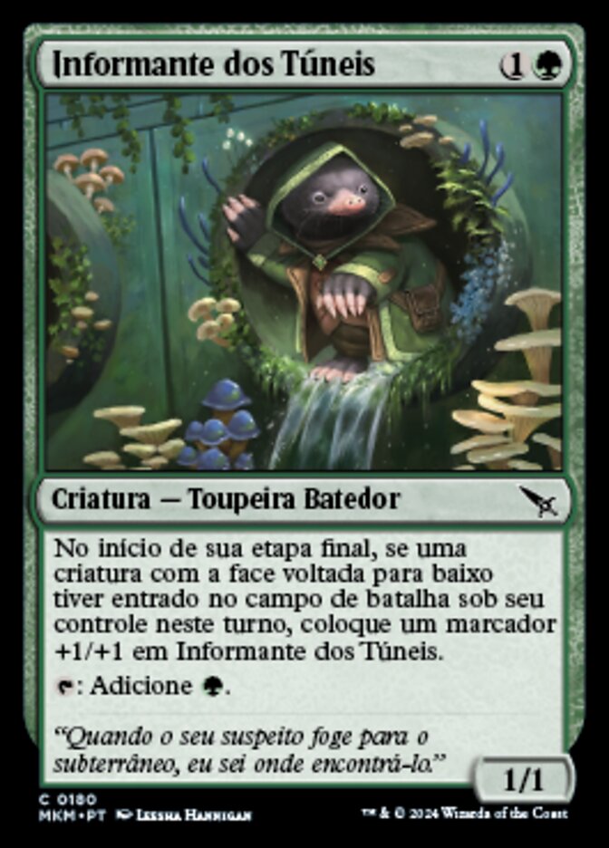 Informante dos Túneis / Tunnel Tipster - Magic: The Gathering - MoxLand