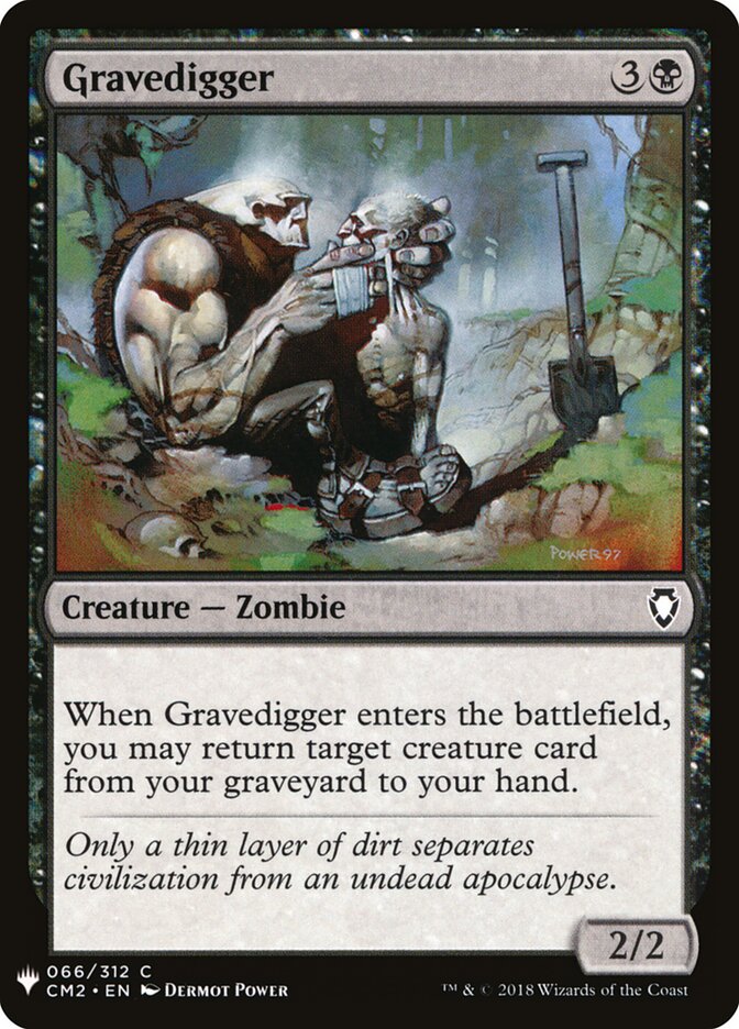 Coveiro / Gravedigger - Magic: The Gathering - MoxLand