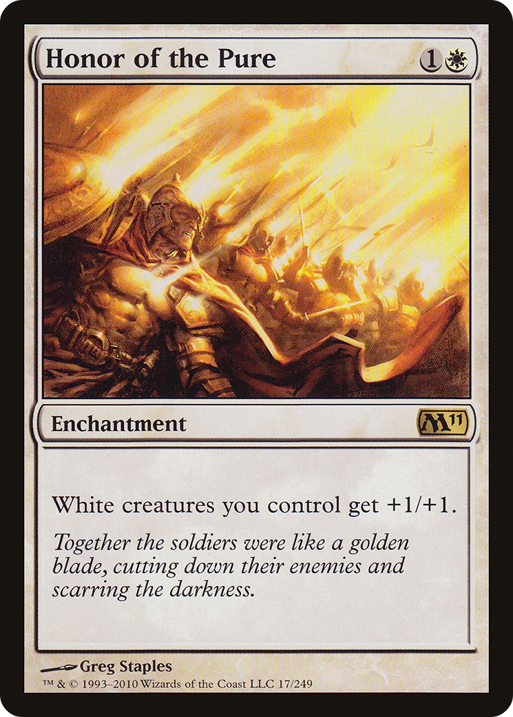Honra do Puro / Honor of the Pure - Magic: The Gathering - MoxLand