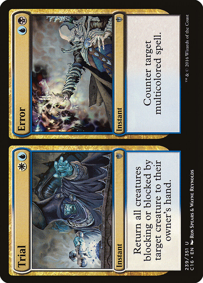 Tentativa / Erro / Trial / Error - Magic: The Gathering - MoxLand