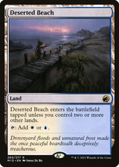 Praia Deserta / Deserted Beach - Magic: The Gathering - MoxLand