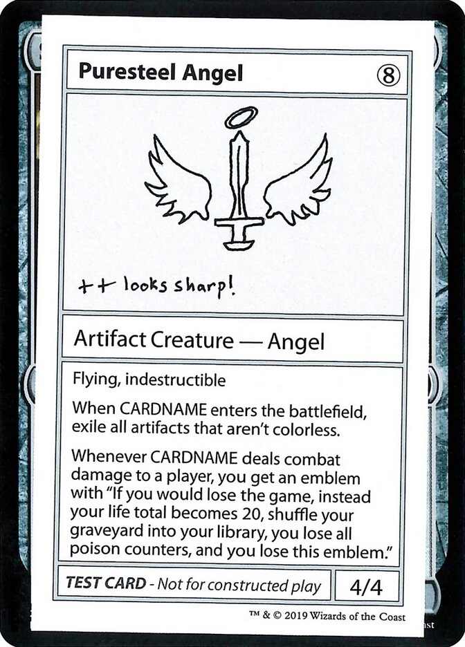 Puresteel Angel / Puresteel Angel - Magic: The Gathering - MoxLand