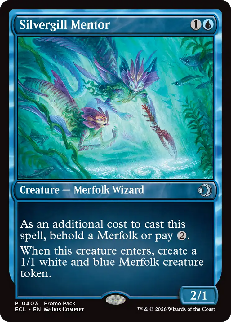 Mentora Prateobrânquia / Silvergill Mentor - Magic: The Gathering - MoxLand