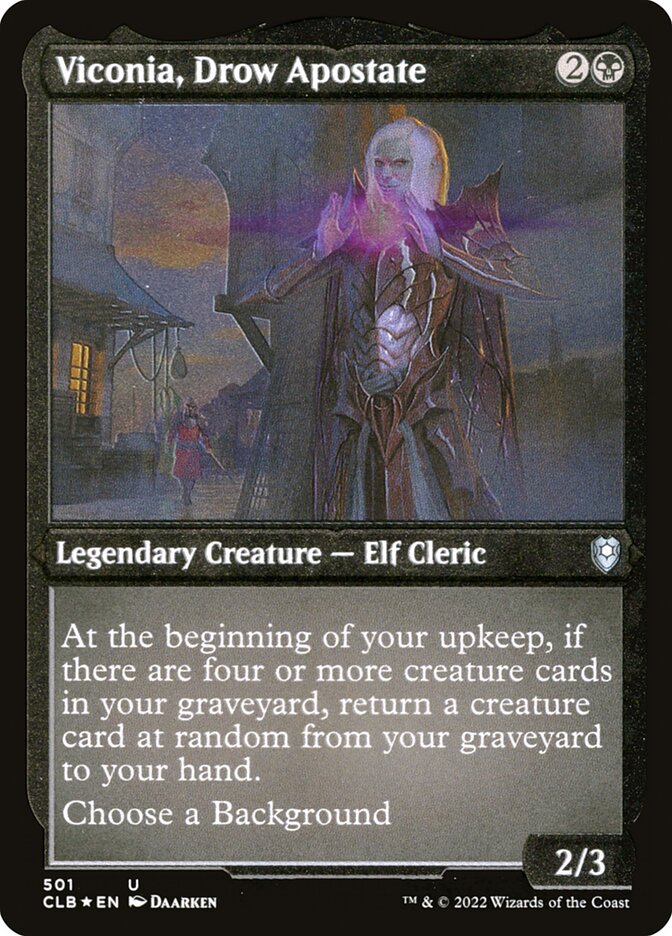 Viconia, Apóstata Drow / Viconia, Drow Apostate - Magic: The Gathering - MoxLand