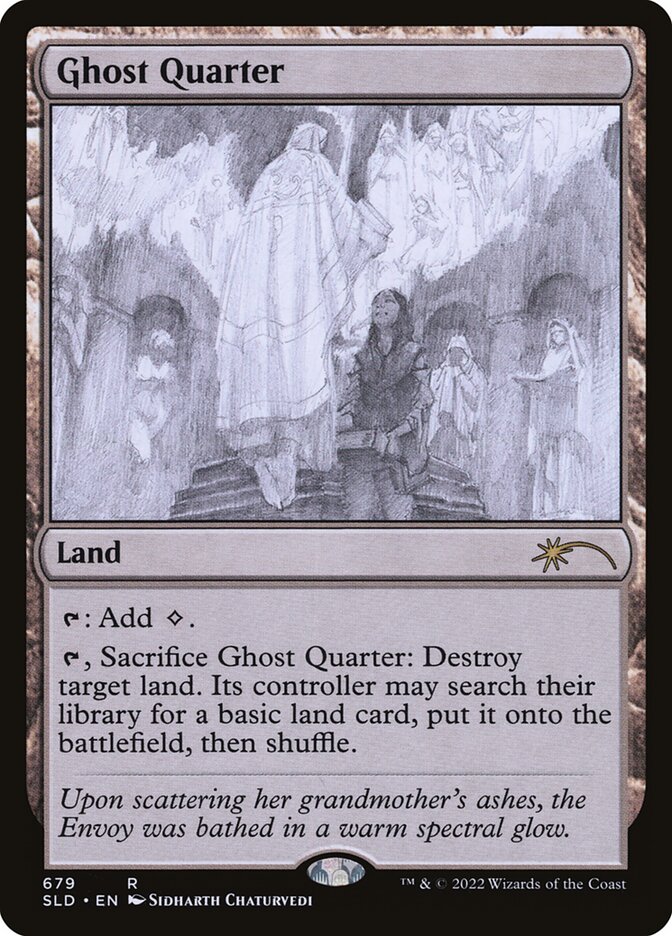 Quarteirão Fantasma / Ghost Quarter - Magic: The Gathering - MoxLand