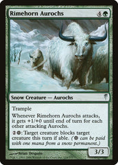 Auroques Chifre-Gélido / Rimehorn Aurochs - Magic: The Gathering - MoxLand