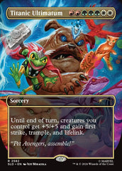 Ultimato Titânico / Titanic Ultimatum - Magic: The Gathering - MoxLand