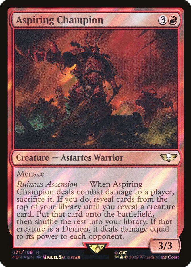 Aspirante a Campeão / Aspiring Champion - Magic: The Gathering - MoxLand