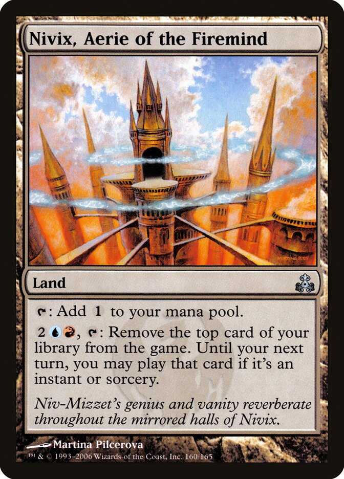 Nivix, Ninho do Mente de Fogo / Nivix, Aerie of the Firemind - Magic: The Gathering - MoxLand