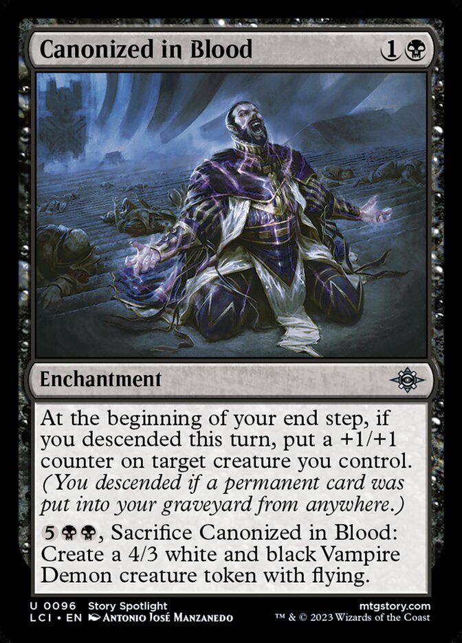 Canonizado em Sangue / Canonized in Blood - Magic: The Gathering - MoxLand