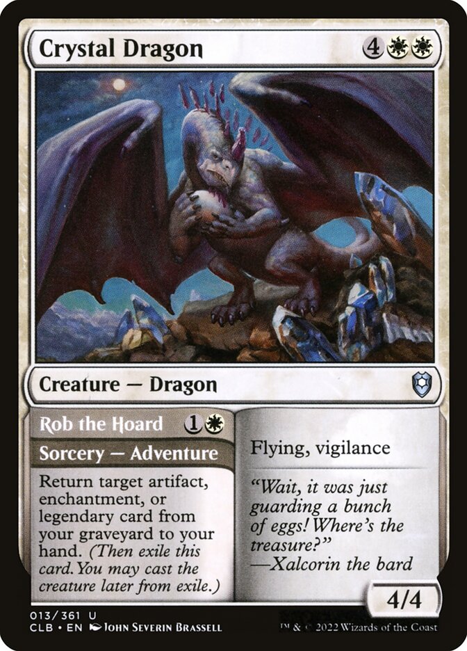 Dragão de Cristal / Crystal Dragon - Magic: The Gathering - MoxLand