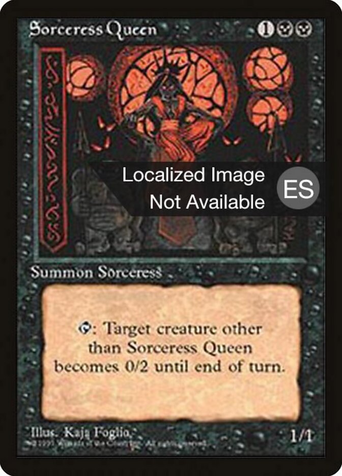 Rainha Feiticeira / Sorceress Queen - Magic: The Gathering - MoxLand