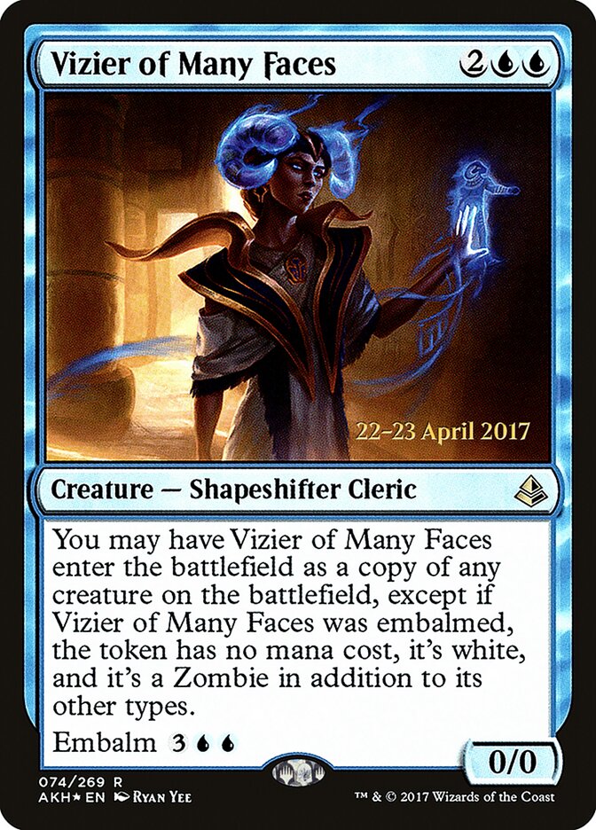 Vizir das Muitas Faces / Vizier of Many Faces - Magic: The Gathering - MoxLand