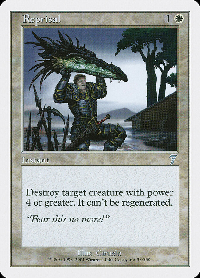 Represália / Reprisal - Magic: The Gathering - MoxLand