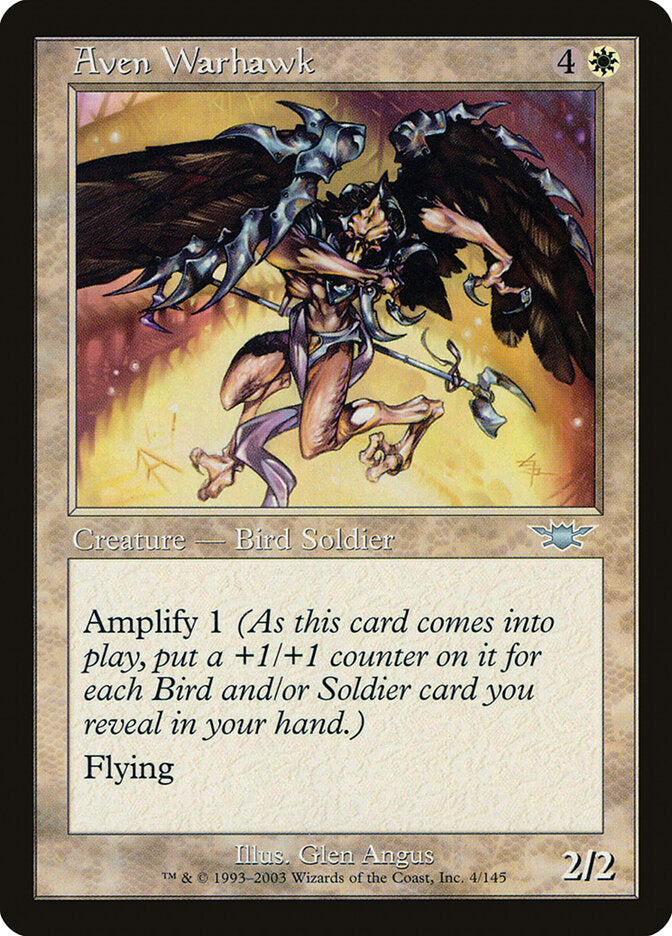 Falcão de Guerra Aviano / Aven Warhawk - Magic: The Gathering - MoxLand
