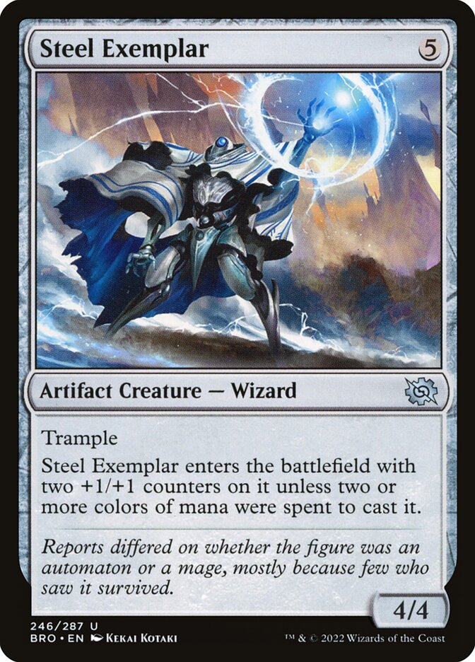Exemplar de Aço / Steel Exemplar - Magic: The Gathering - MoxLand
