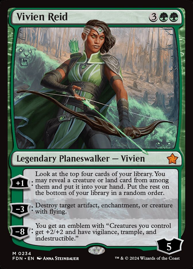 Vivien Reid / Vivien Reid - Magic: The Gathering - MoxLand