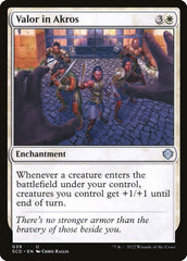 Bravura em Ácros / Valor in Akros - Magic: The Gathering - MoxLand