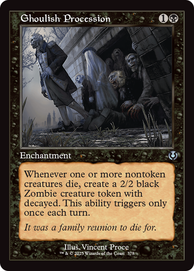 Procissão de Carniçais / Ghoulish Procession - Magic: The Gathering - MoxLand