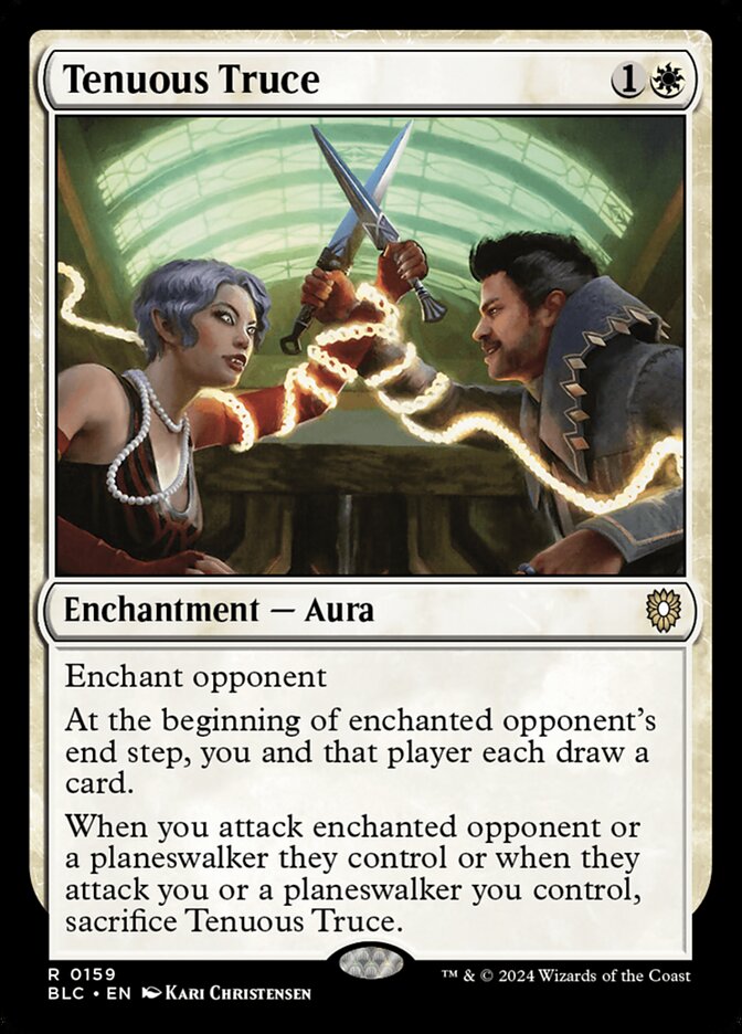 Trégua Tênue / Tenuous Truce - Magic: The Gathering - MoxLand
