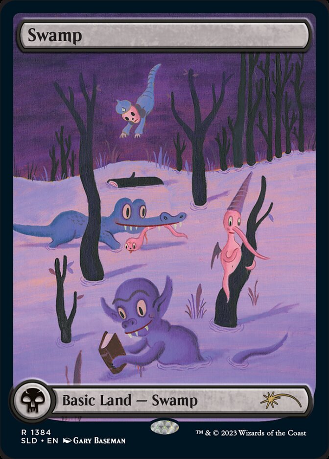 Pântano / Swamp - Magic: The Gathering - MoxLand