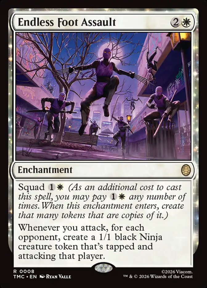 Endless Foot Assault - Magic: The Gathering - MoxLand