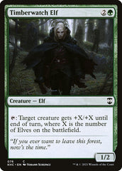 Elfo Vigia dos Pinheiros / Timberwatch Elf - Magic: The Gathering - MoxLand