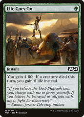 A Vida Continua / Life Goes On - Magic: The Gathering - MoxLand