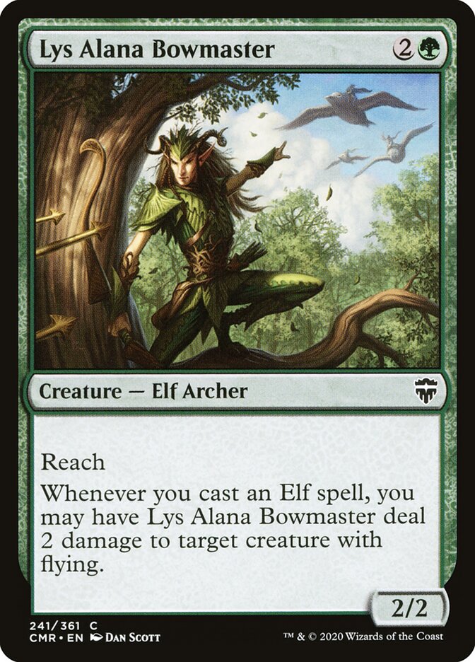 Arqueiro-mor de Lys Alana / Lys Alana Bowmaster - Magic: The Gathering - MoxLand