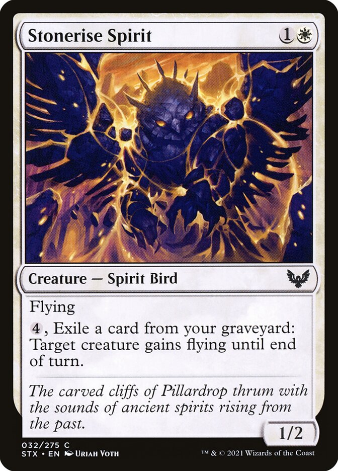 Espírito Petrialado / Stonerise Spirit - Magic: The Gathering - MoxLand