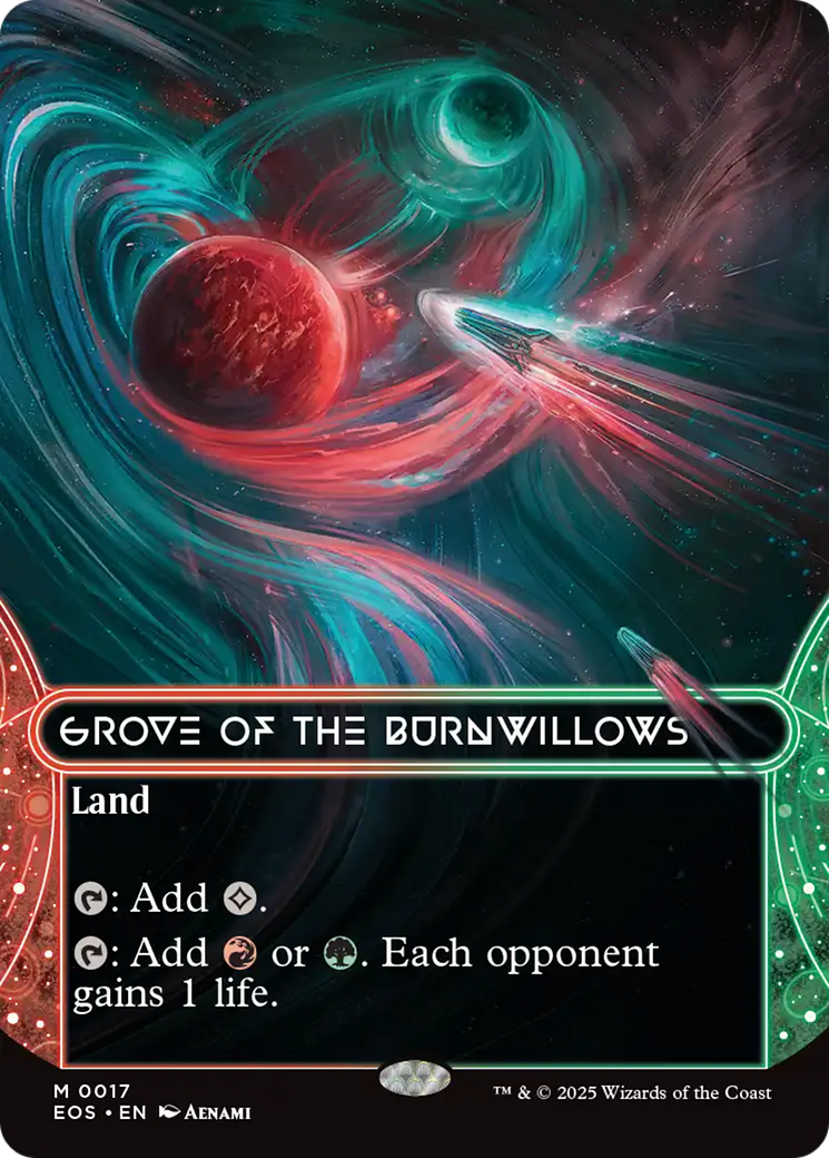 Bosque dos Salgueiros Ígneos / Grove of the Burnwillows - Magic: The Gathering - MoxLand