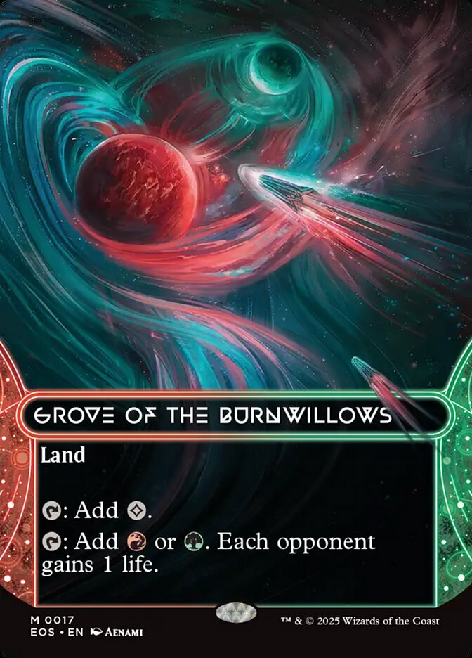 Bosque dos Salgueiros Ígneos / Grove of the Burnwillows - Magic: The Gathering - MoxLand