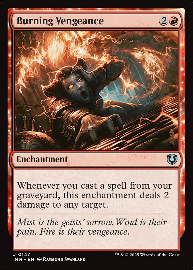 Vingança Incandescente / Burning Vengeance - Magic: The Gathering - MoxLand