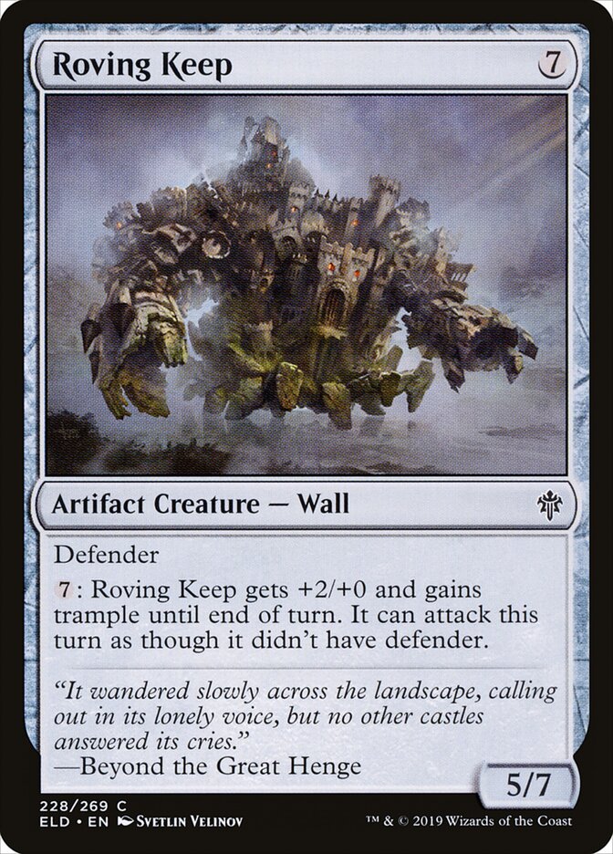 Bastilha Errante / Roving Keep - Magic: The Gathering - MoxLand