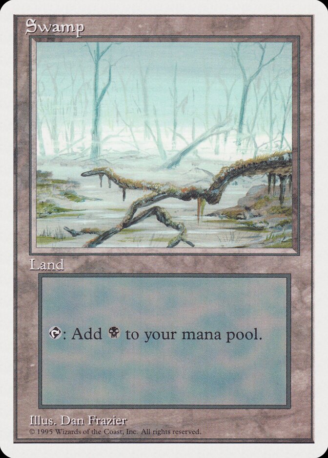 Pântano / Swamp - Magic: The Gathering - MoxLand