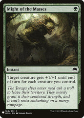 Força das Massas / Might of the Masses - Magic: The Gathering - MoxLand