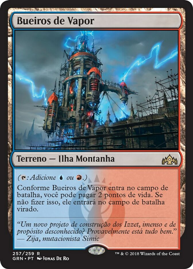 Bueiros de Vapor / Steam Vents - Magic: The Gathering - MoxLand