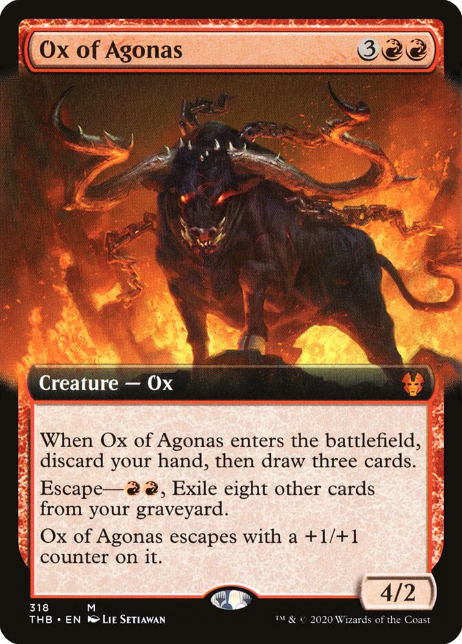Boi de Agonas / Ox of Agonas - Magic: The Gathering - MoxLand