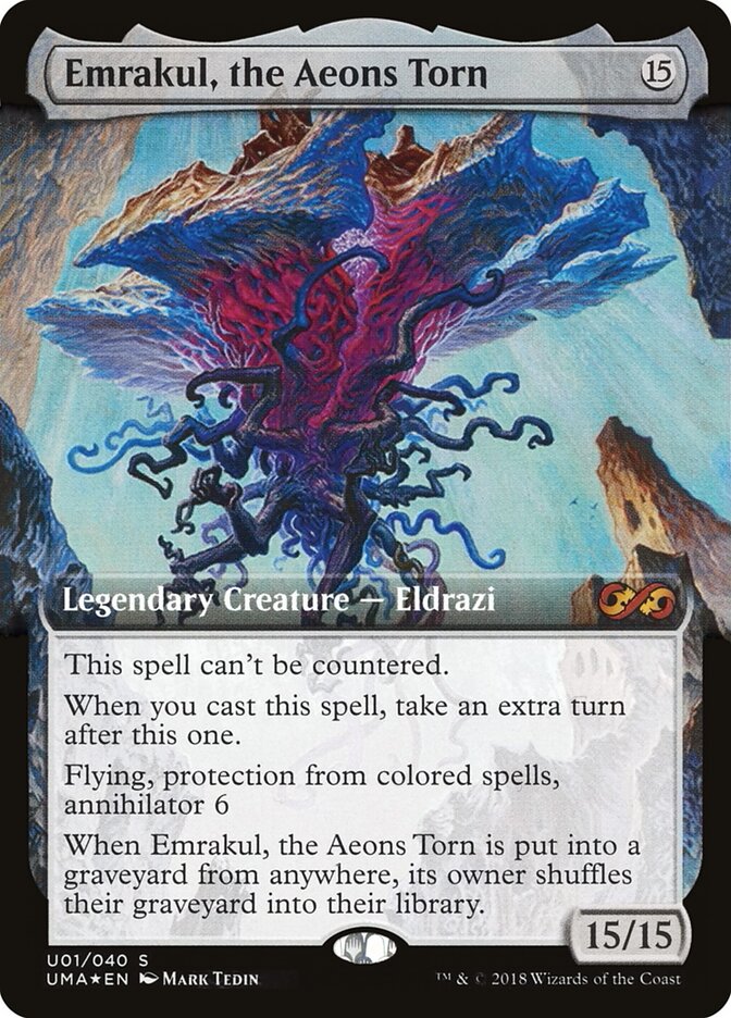 Emrakul, o Fragmento dos Éons / Emrakul, the Aeons Torn - Magic: The Gathering - MoxLand
