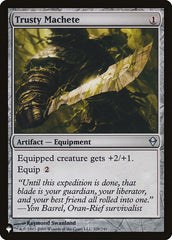 Facão Fiel / Trusty Machete - Magic: The Gathering - MoxLand