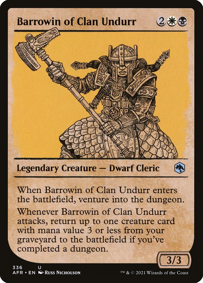 Barrowin do Clã Undurr / Barrowin of Clan Undurr - Magic: The Gathering - MoxLand