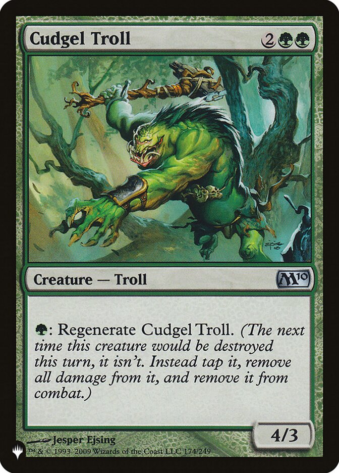 Trol da Clava / Cudgel Troll - Magic: The Gathering - MoxLand