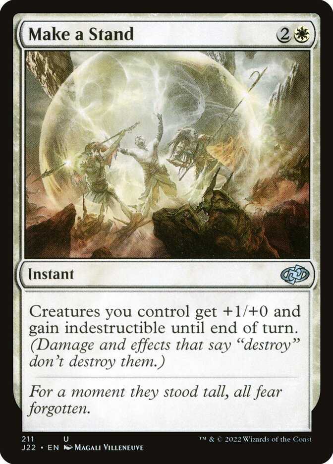 Opor Resistência / Make a Stand - Magic: The Gathering - MoxLand