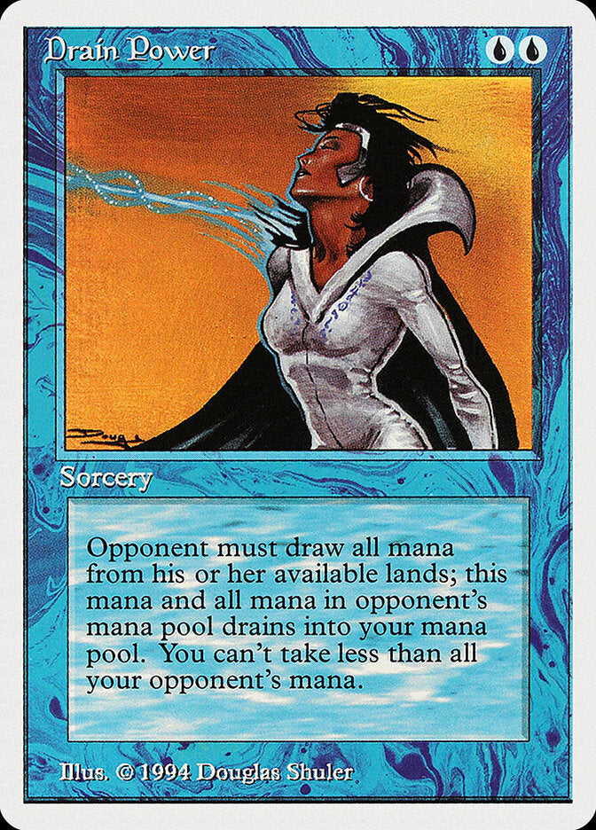 Drenar Poder / Drain Power - Magic: The Gathering - MoxLand